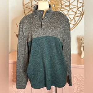 Men’s Sonoma Pullover size XXL colors gray‎ and green